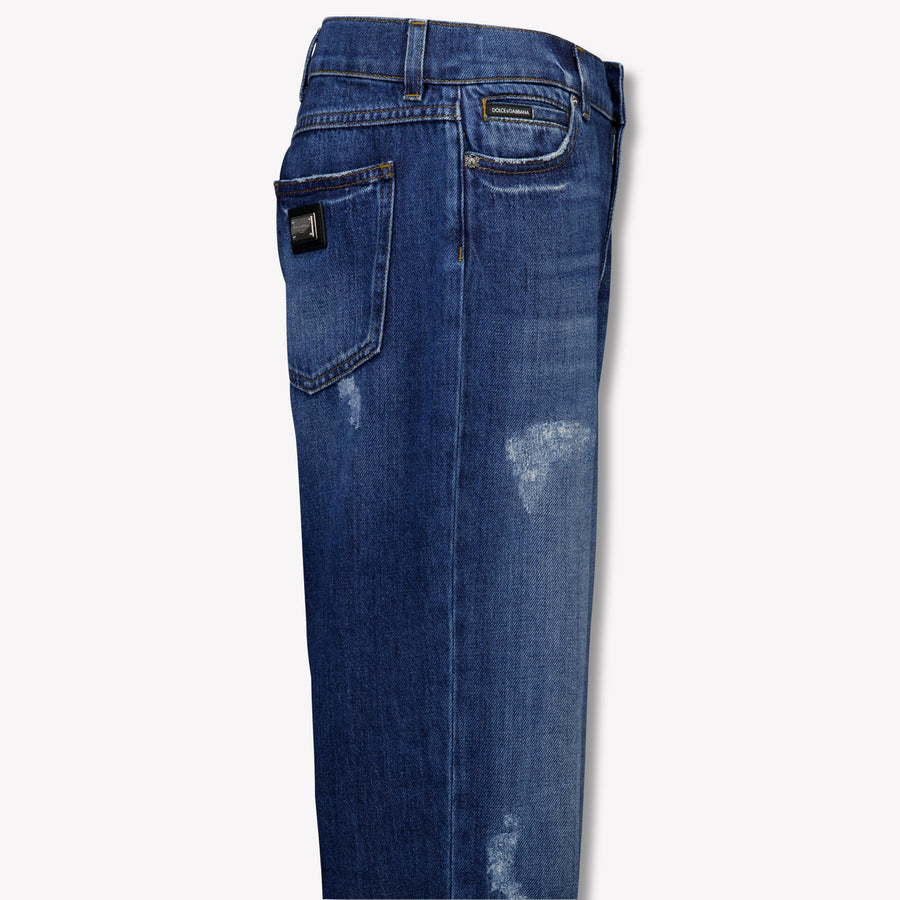Dolce & Gabbana Kinder Jungen Jeans In Blau