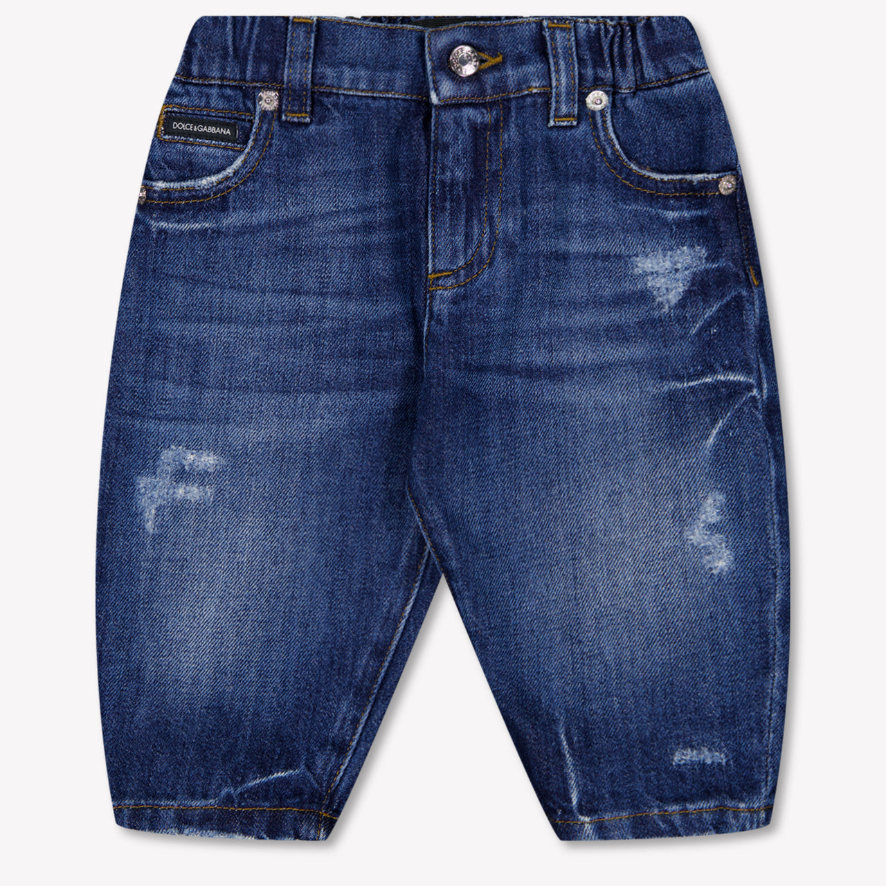 Dolce & Gabbana bebe Chicos Vaquero en Azul