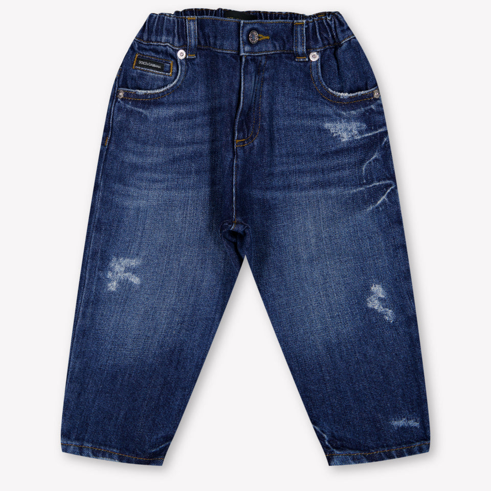 Dolce & Gabbana Bambino Ragazzi Jeans Dentro Blu