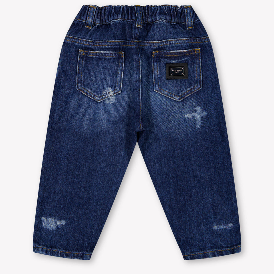 Dolce & Gabbana Bambino Ragazzi Jeans Dentro Blu
