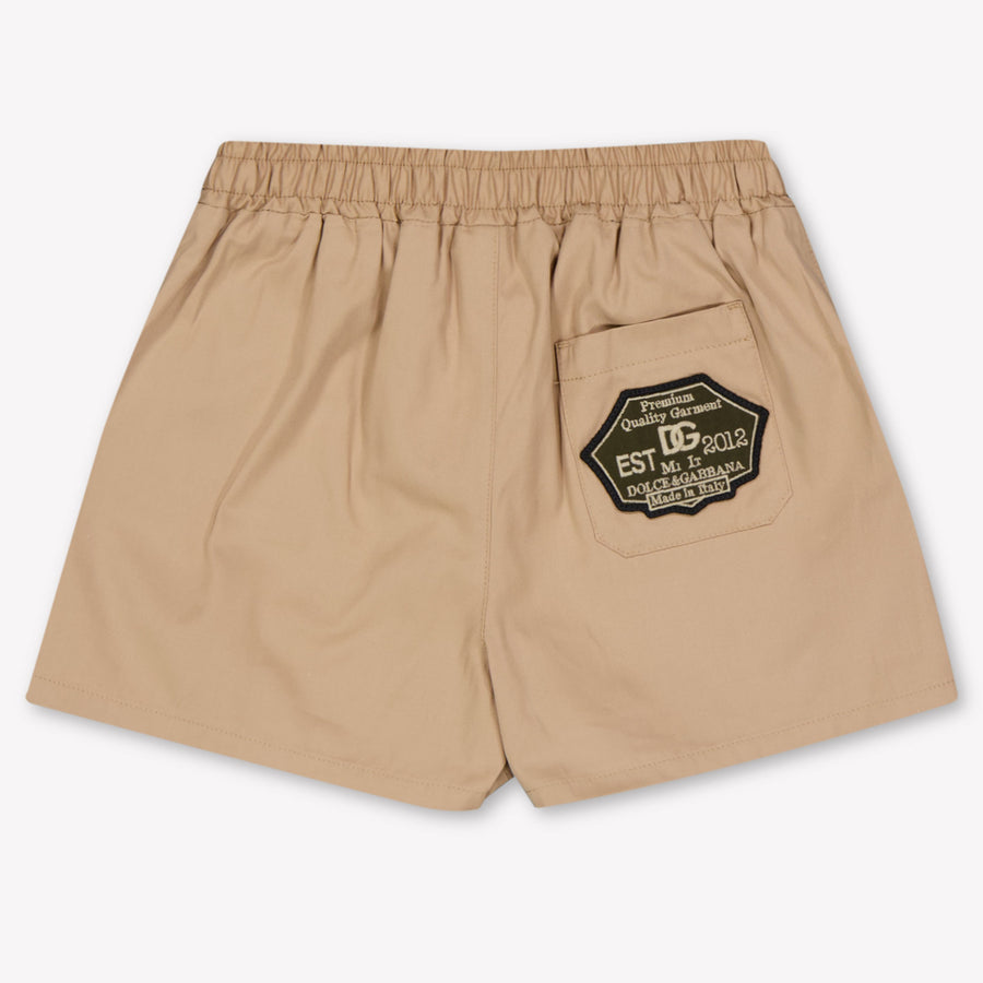 Dolce & Gabbana bebe Chicos pantalones cortos en Beige