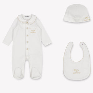Dolce & Gabbana Baby-Unisex Spielanzug In Weiß