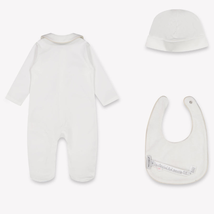 Dolce & Gabbana Baby-Unisex Spielanzug In Weiß