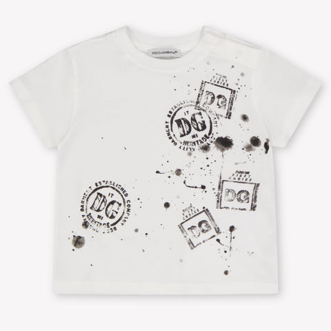 Dolce & Gabbana Bébé Garçons T-shirt dans Blanc