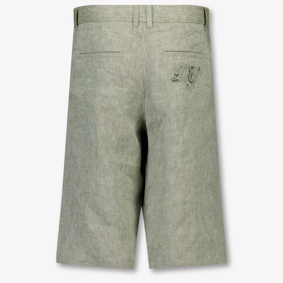 Dolce & Gabbana Bambini Ragazzi Pantaloncini dentro Verde Chiaro