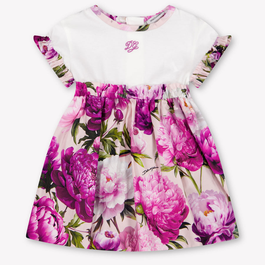 Dolce & Gabbana Baby Mädchen Kleid in Rosa