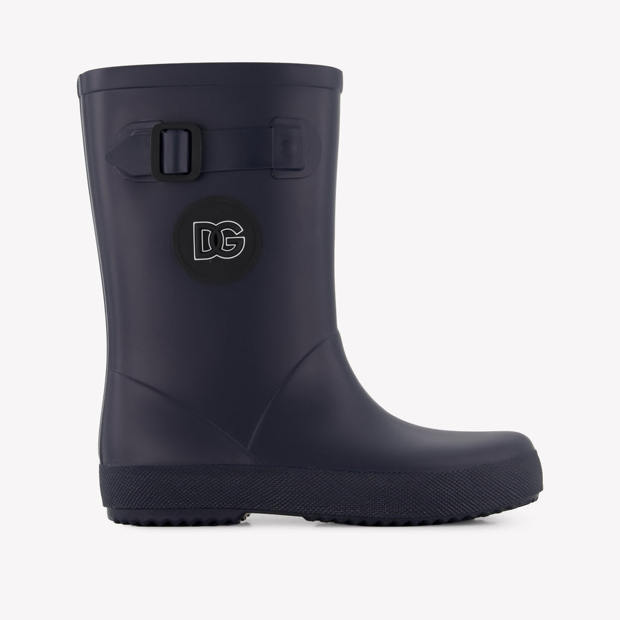 Dolce & Gabbana Kinder Unisex Laarzen In Navy