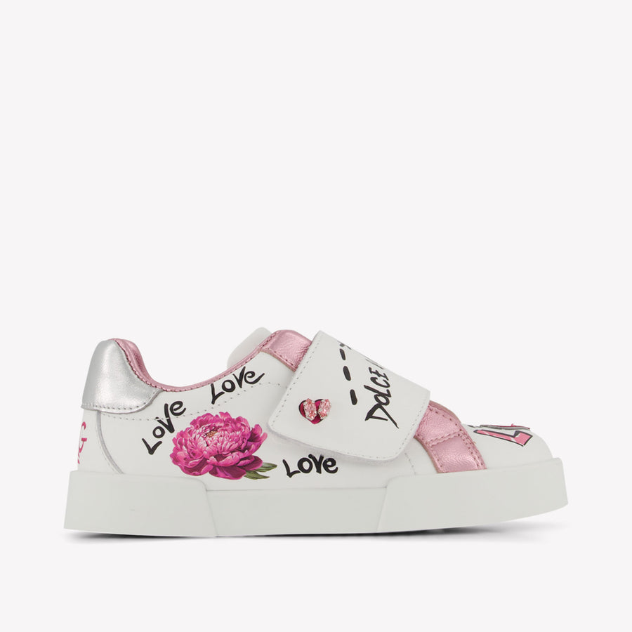Dolce & Gabbana Chicas Zapatillas en Blanco