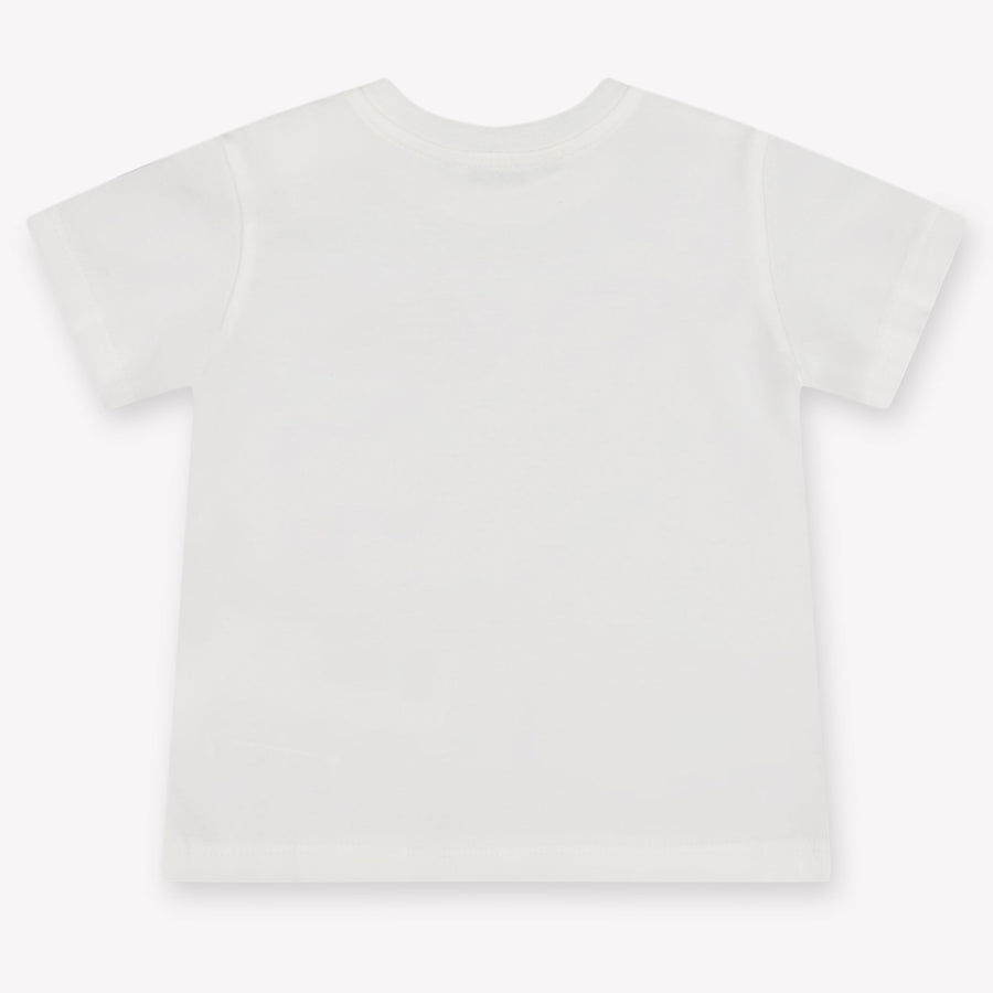 Dolce & Gabbana bebe Chicos Camiseta adentro Blanco