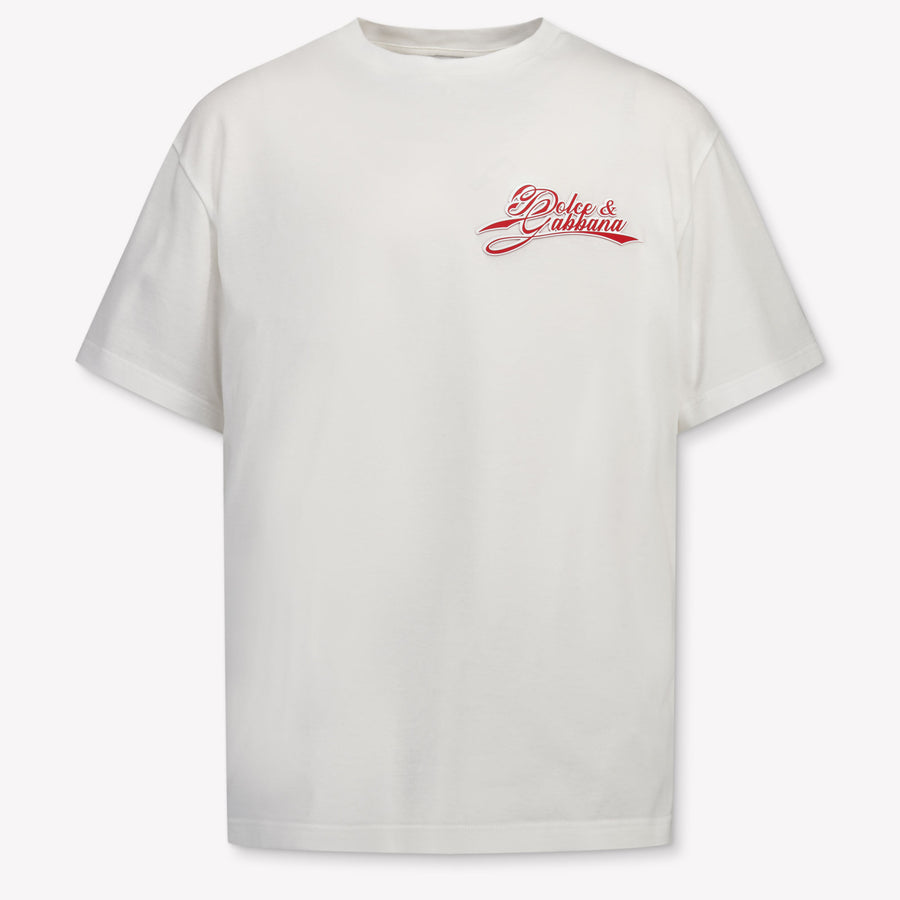 Dolce & Gabbana Jungen T-Shirt in Weiß