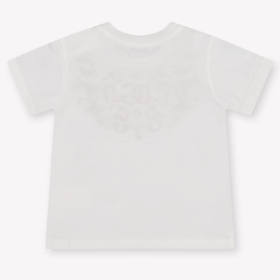 Dolce & Gabbana bebe Chicas Camiseta adentro Blanco