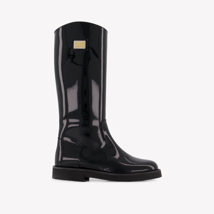 Dolce & Gabbana Chicas Botas adentro Negro