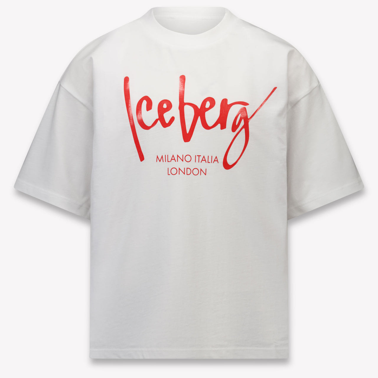 Iceberg Kinder Jungen T-Shirt In Weiß