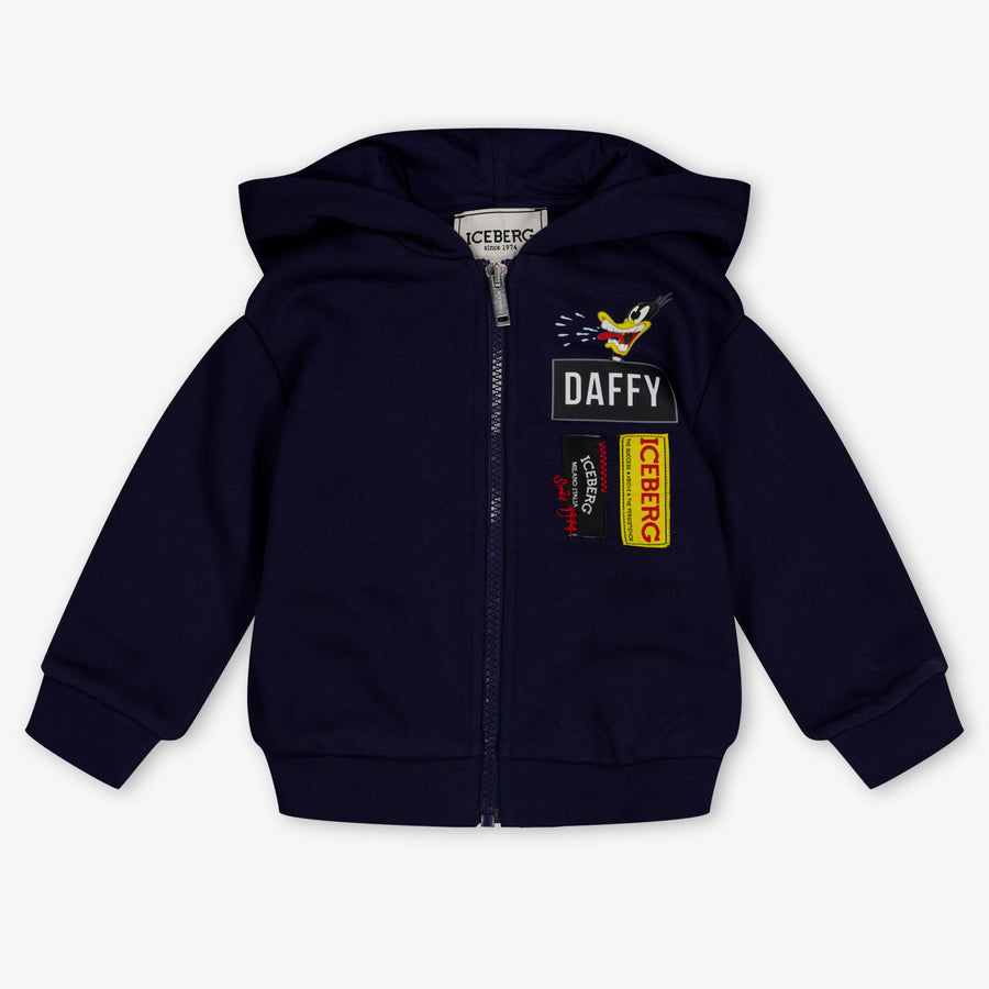 Iceberg bebe Chicos Cárdigan en Navy