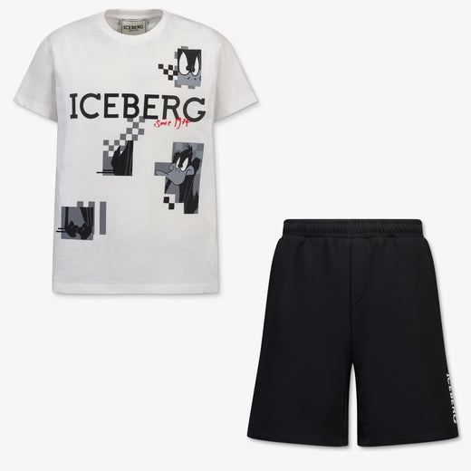 Iceberg Kinder Jungen Einsetzen Weiß