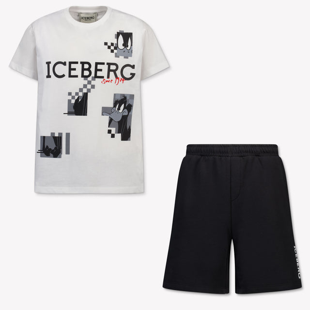 Iceberg Kinder Jungen Einsetzen Weiß