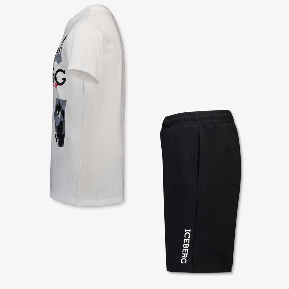 Iceberg Kinder Jungen Einsetzen Weiß