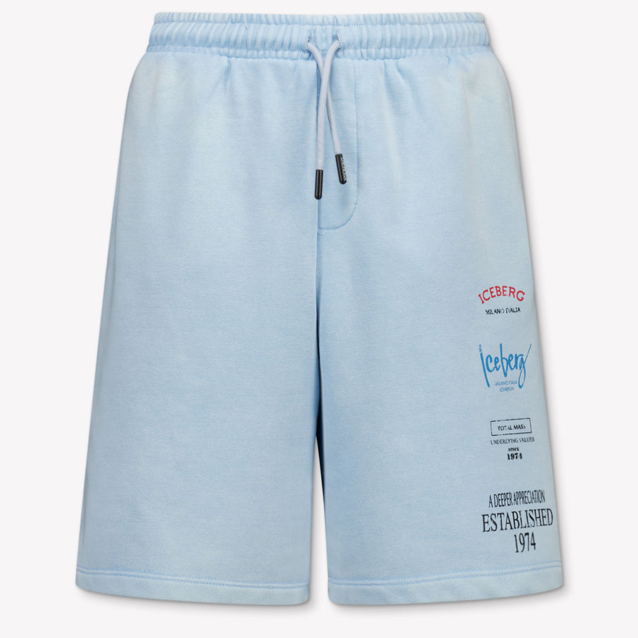 Iceberg Enfants Garçons Short dans Bleu Clair