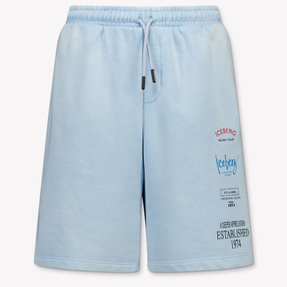Iceberg Bambini Ragazzi Pantaloncini dentro Azzurro