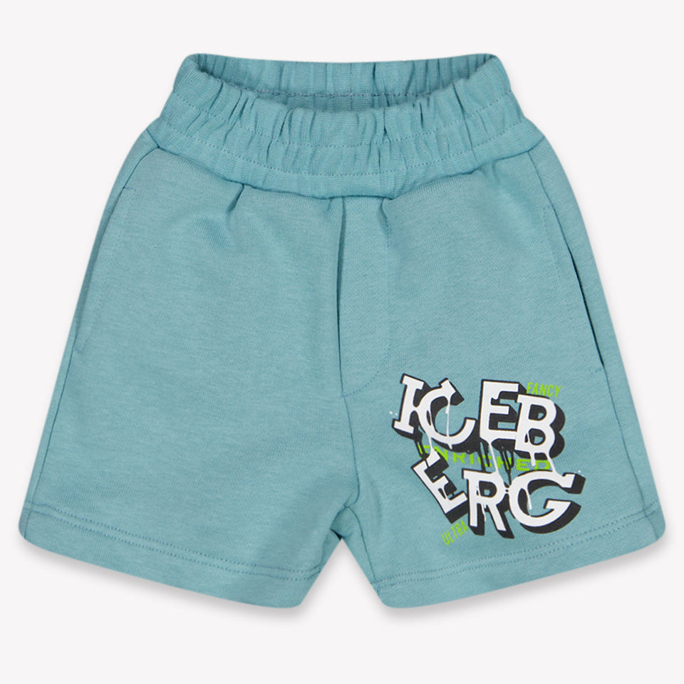 Iceberg Baby Jungen Shorts rein Minze
