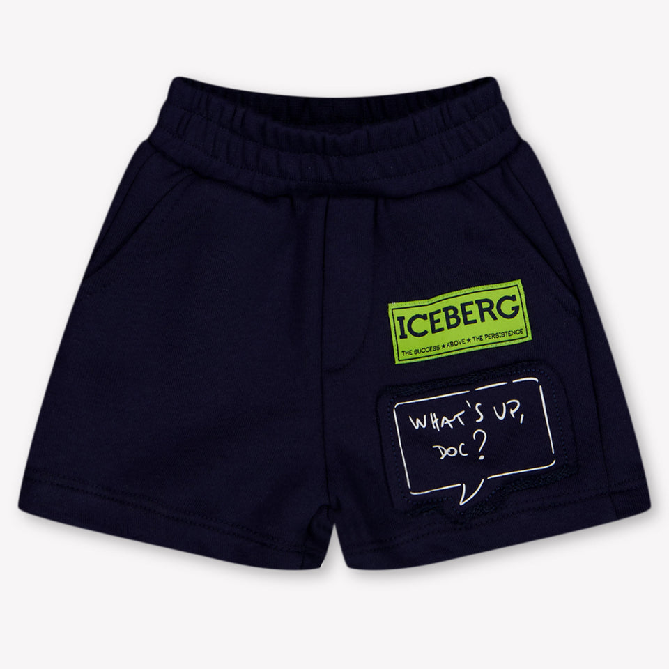 Iceberg bebe Chicos pantalones cortos en Navy