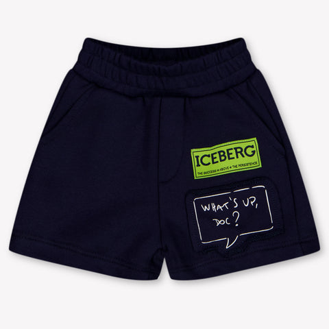 Iceberg Bambino Ragazzi Pantaloncini dentro Navy