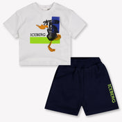 Iceberg Baby Jongens Setje In Wit