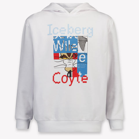 Iceberg niños Chicos suéter en Blanco