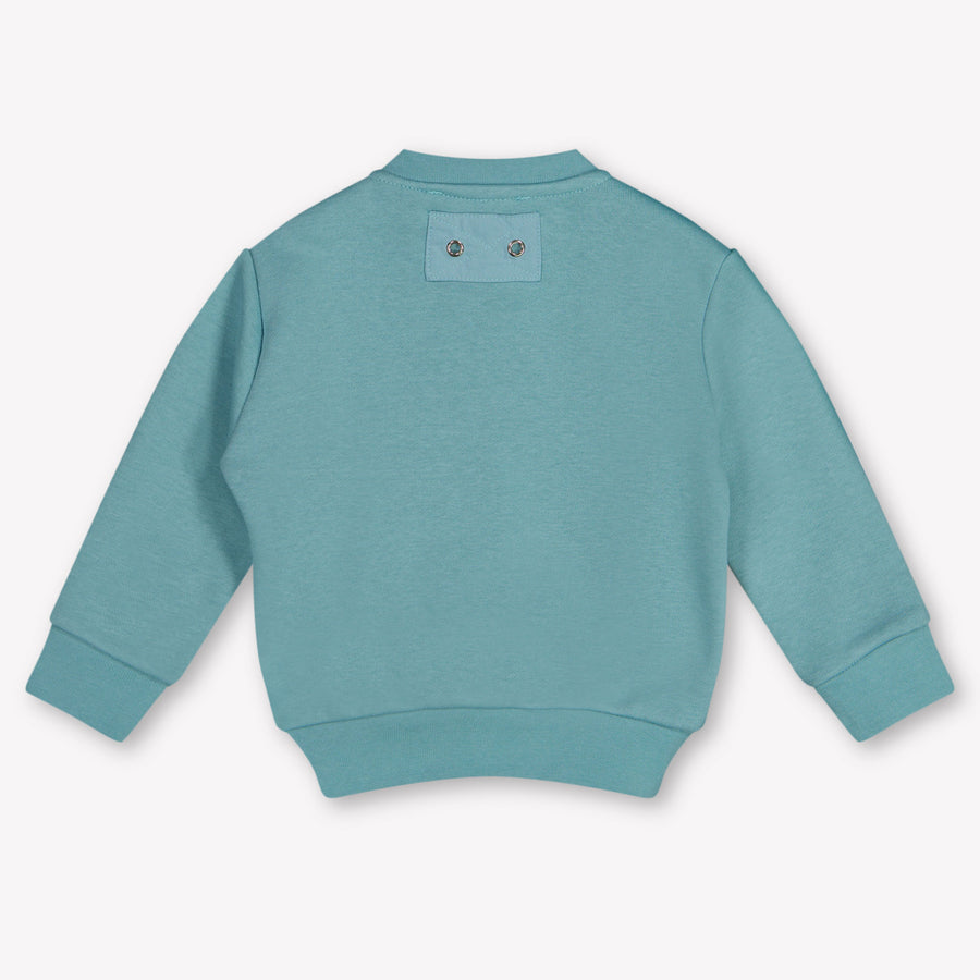 Iceberg bebe Chicos suéter en Menta