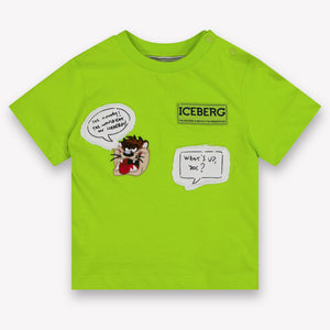 Iceberg Baby Jungen T-Shirt In Limette