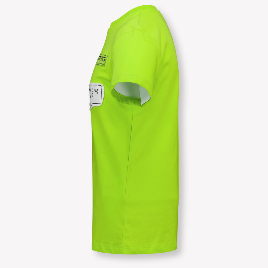 Iceberg Kinder Jungen T-Shirt In Limette