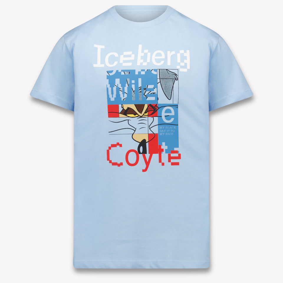 Iceberg Kinder Jungen T-Shirt In Hellblau