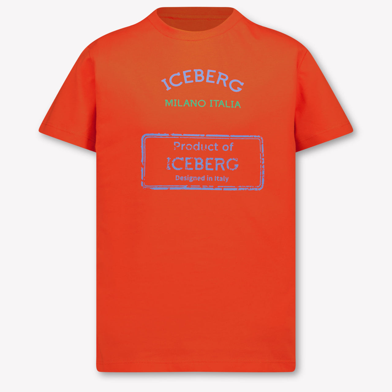 Iceberg Kinder Jungen T-Shirt In Orange