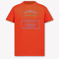 Iceberg Kinder Jungen T-Shirt In Orange