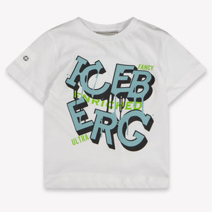 Iceberg Baby Jungen T-Shirt In Weiß