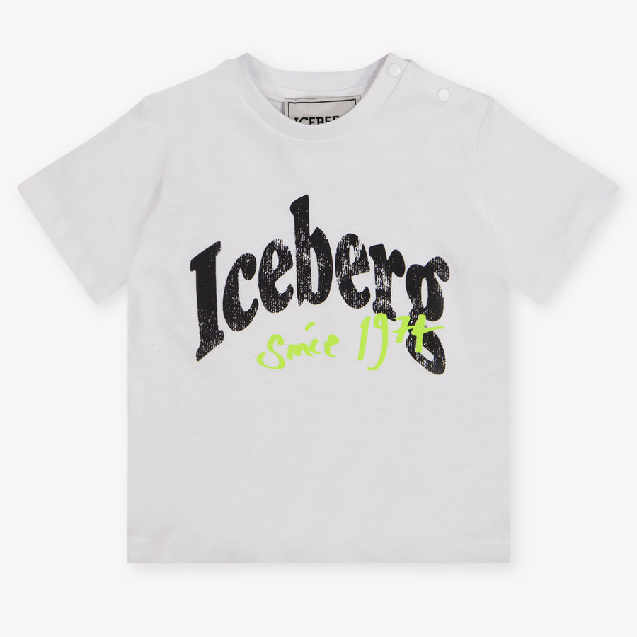 Iceberg Baby Jungen T-Shirt In Weiß
