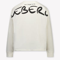 Iceberg niños Chicos Camiseta adentro Blanco Roto