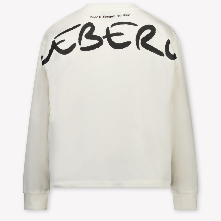 Iceberg niños Chicos Camiseta adentro Blanco Roto