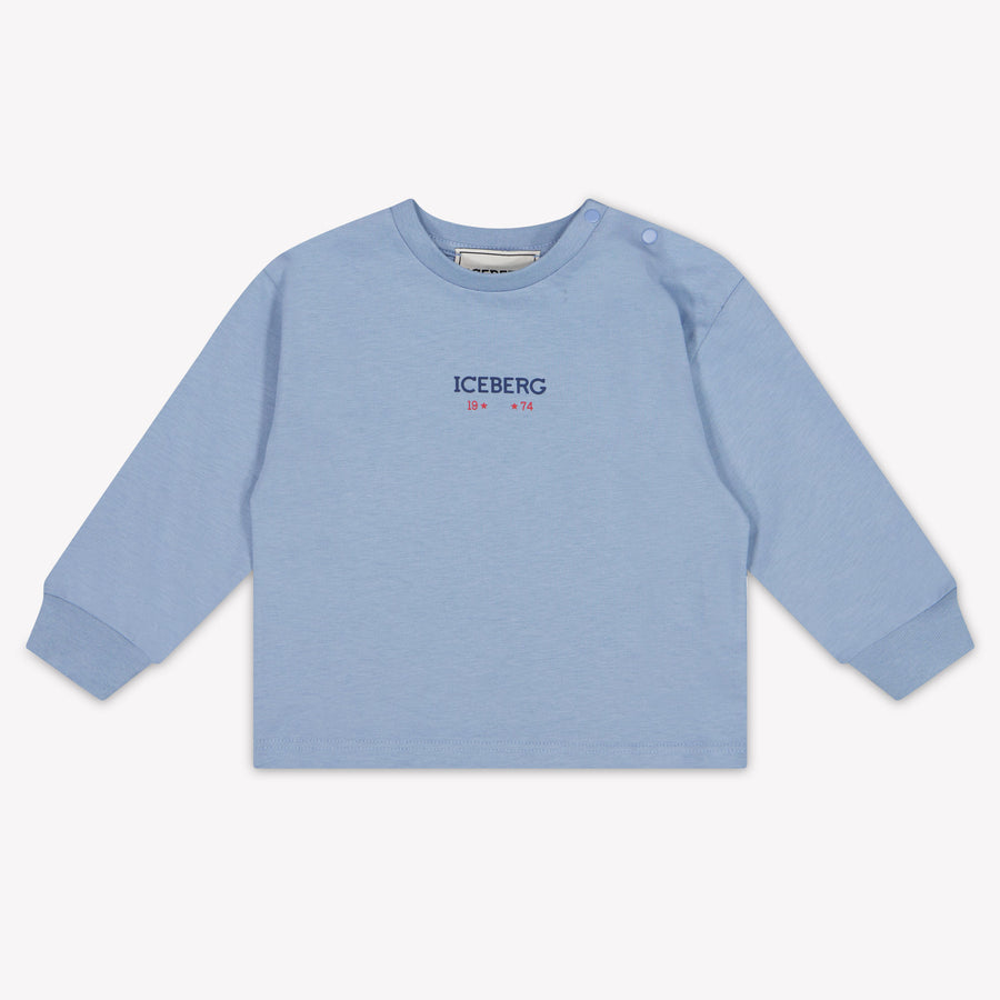 Iceberg Bébé Garçons T-shirt dans Bleu Clair