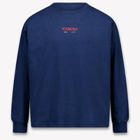 Iceberg niños Chicos Camiseta adentro Navy