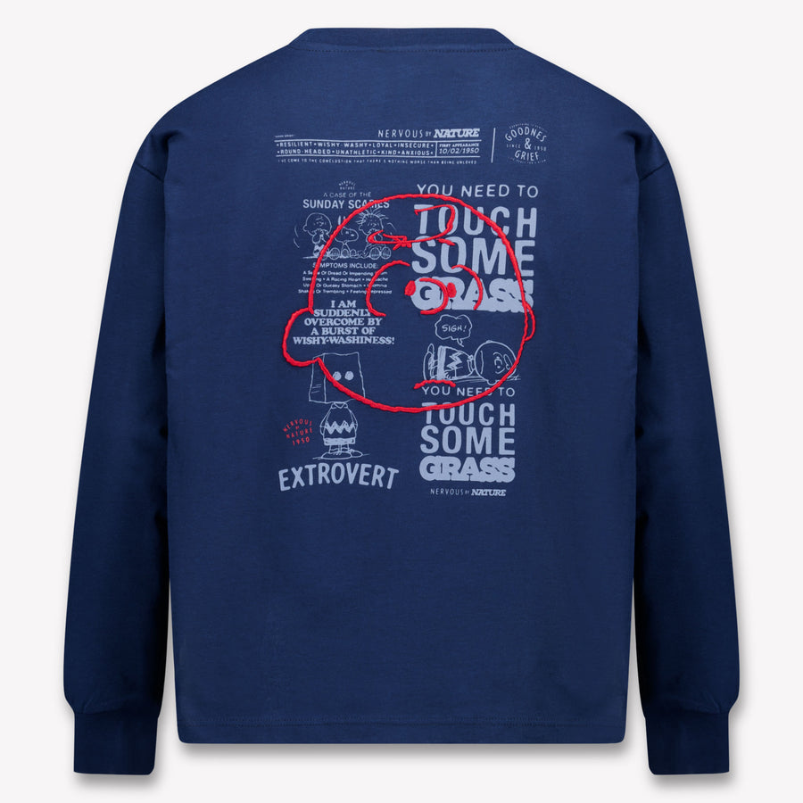 Iceberg niños Chicos Camiseta adentro Navy