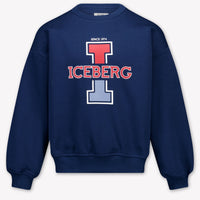 Iceberg Bambini Ragazzi Maglione dentro Navy