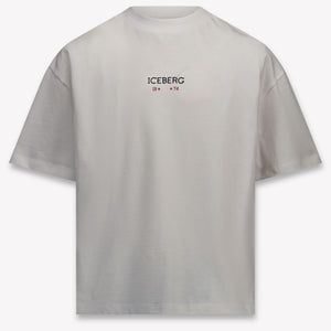Iceberg niños Chicos Camiseta adentro Blanco