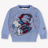 Iceberg bebe Chicos suéter en Azul Claro