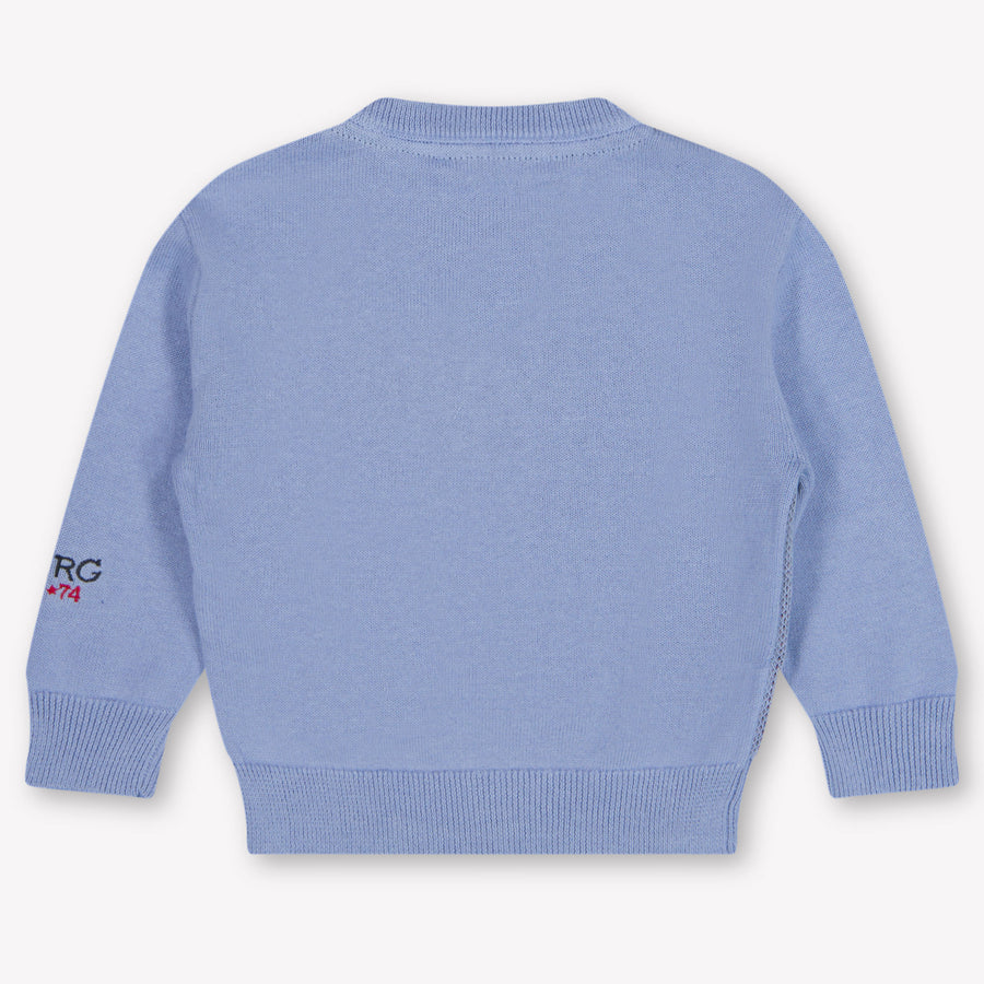Iceberg bebe Chicos suéter en Azul Claro