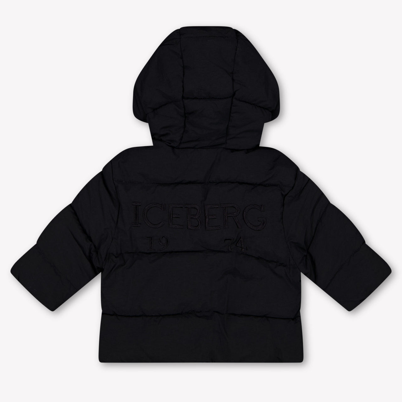 Iceberg bebe Chicos abrigo de invierno en Negro