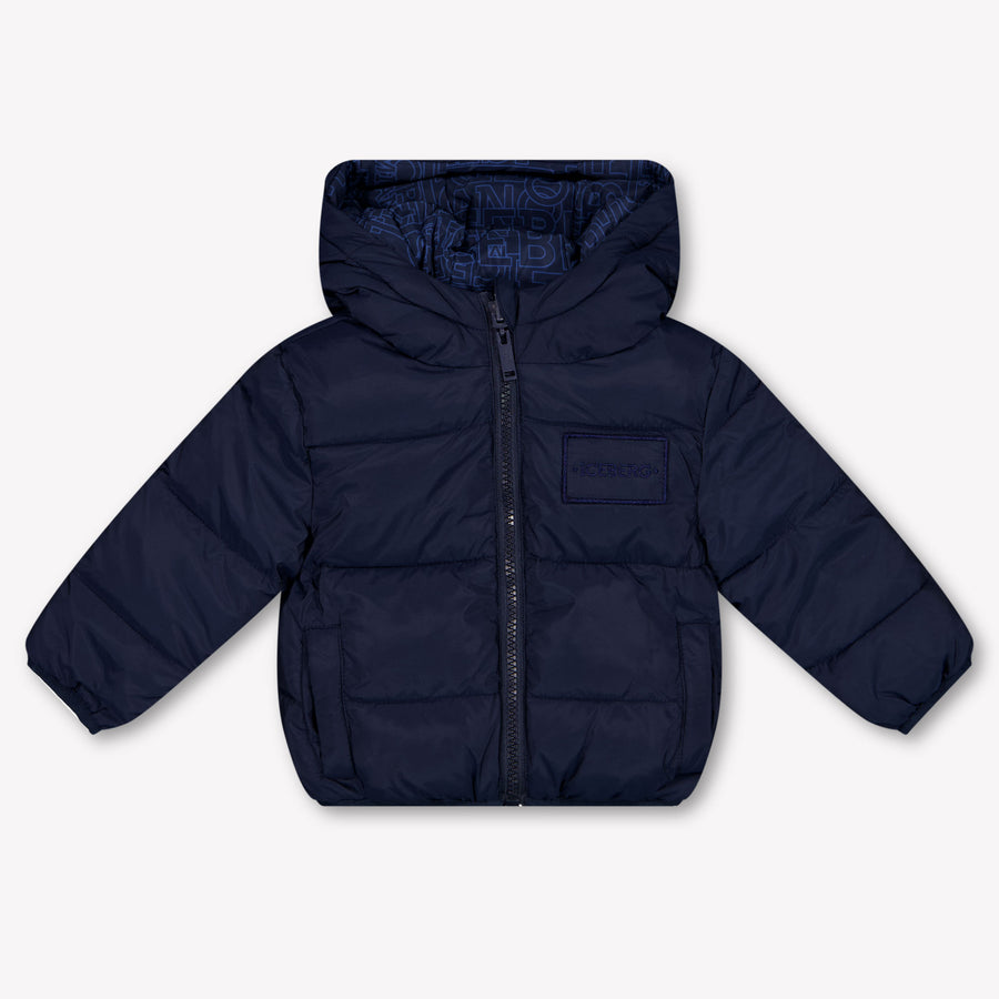 Iceberg Baby Boys Winter coat In Navy