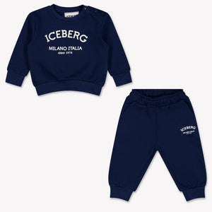 Iceberg Bébé Garçons Survêtement de jogging Navy