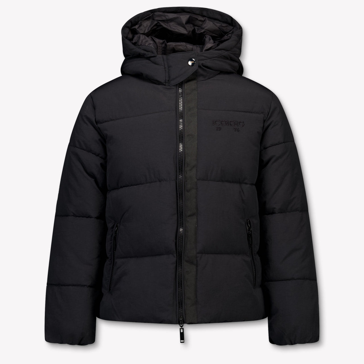 Iceberg Bambini Ragazzi Cappotto invernale Nero