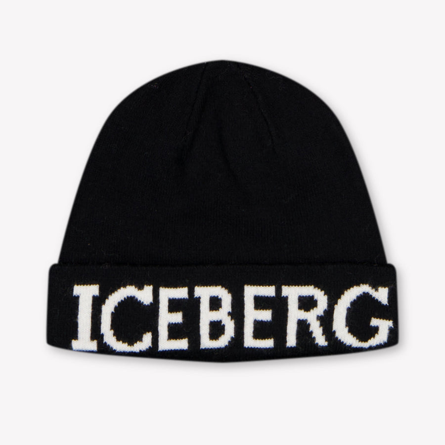 Iceberg Bambino Ragazzi Cappello dentro Nero